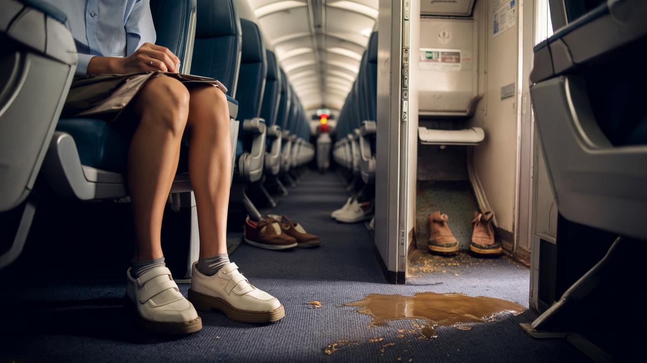 Dlatego nie zdejmuj butów w samolocie: lekarze i załogi ostrzegają
