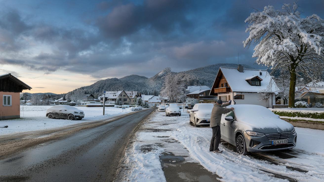 Do 30 cm śniegu w Bawarii: nagły zwrot pogody z północy