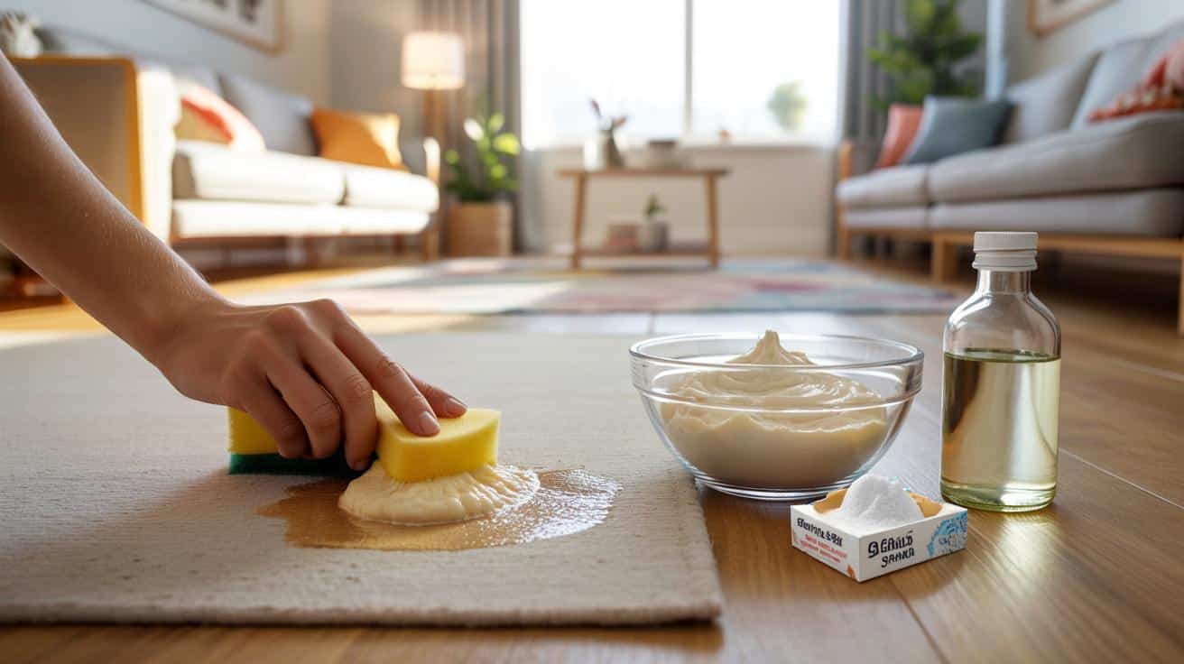 Domowa pasta do dywanów: prosty trik na plamy i brzydki zapach