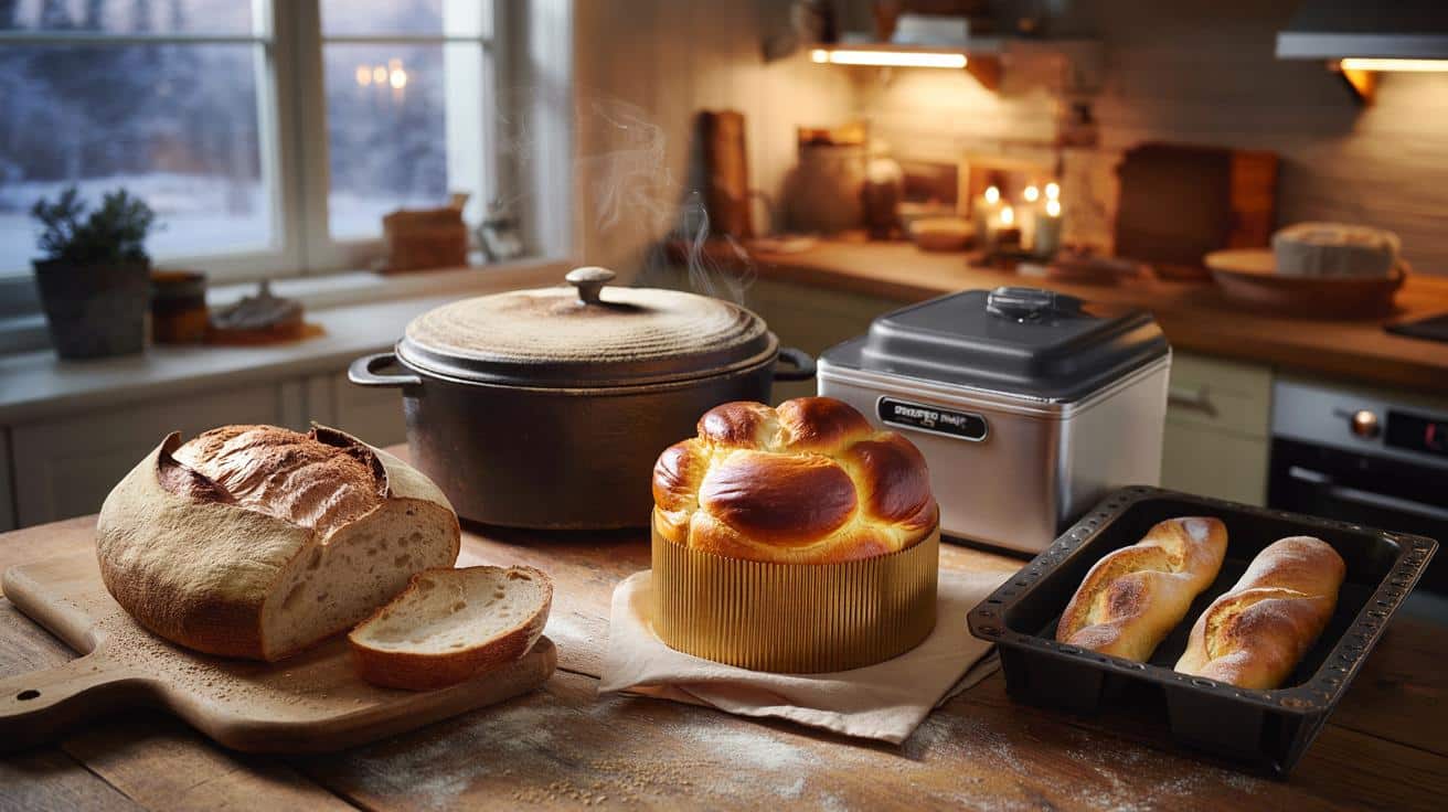 Domowa piekarnia na zimę: prosty sposób na chleb i brioche