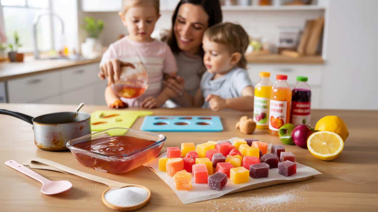 Domowe żelki krok po kroku: prosty przepis do zrobienia z dziećmi