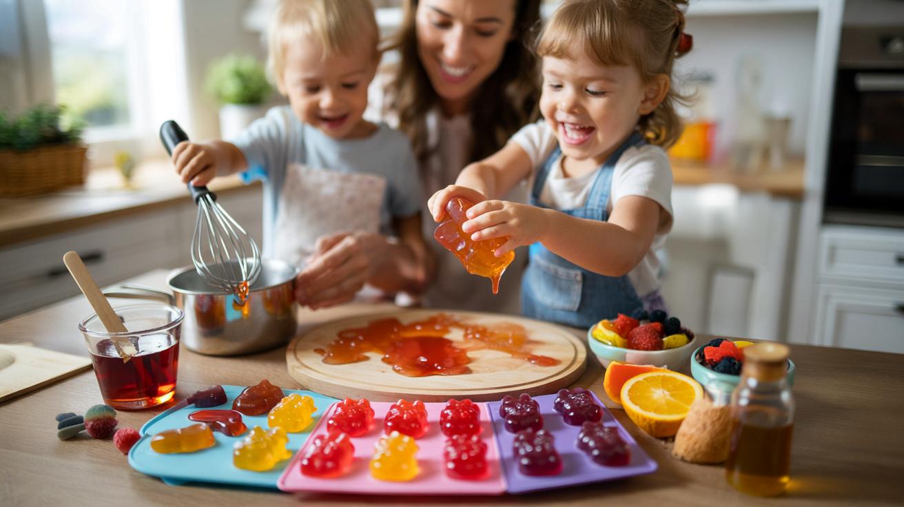 Domowe żelki z dziećmi: prosty przepis na słodką zabawę