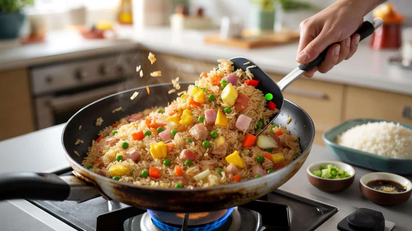 Domowy „chiński” ryż z patelni jak z knajpy: jeden trik zmienia wszystko