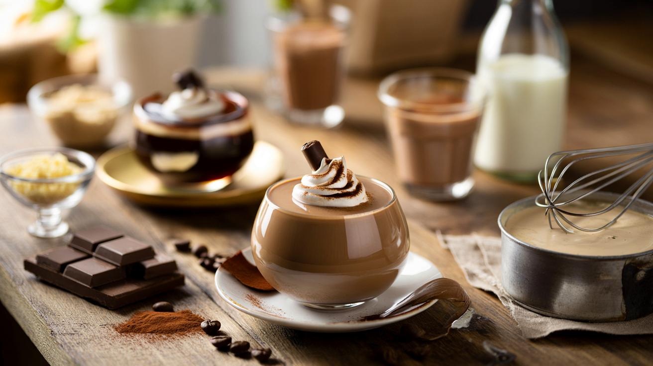 Domowy deser kawowy bez jajek: kremowa alternatywa dla sklepowych budyniów