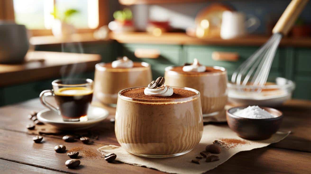 Domowy deser kawowy zamiast gotowych budyniów: kremowy, bez jajek i banalnie prosty