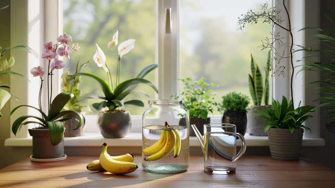 Domowy napój z banana, który na wiosnę ożywia wszystkie kwiaty w domu