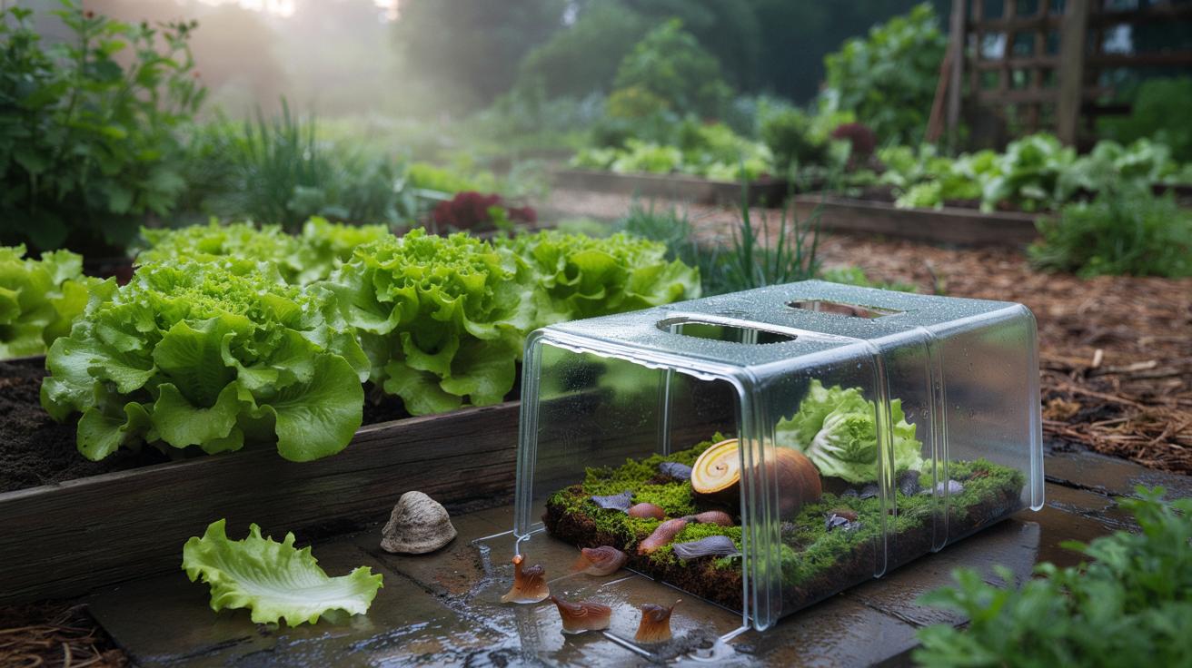 Domowy pułapka na ślimaki: prosty trik ratuje sałatę bez trucizny