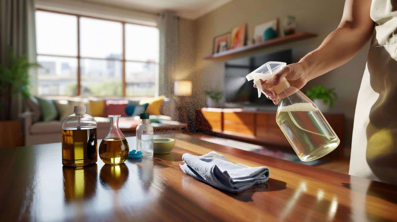 Domowy spray, który spowalnia kurz. Meble lśnią przez długie tygodnie