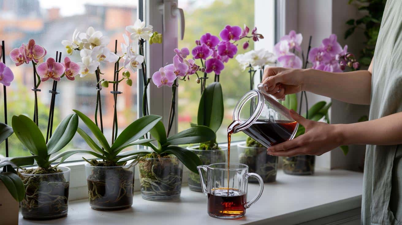 Domowy trik z melasą: storczyki znów pełne kwiatów bez chemii