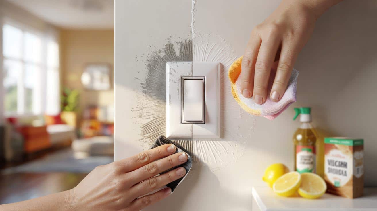 7 domowych trików na brudne włączniki światła. Ten trzeci zaskakuje