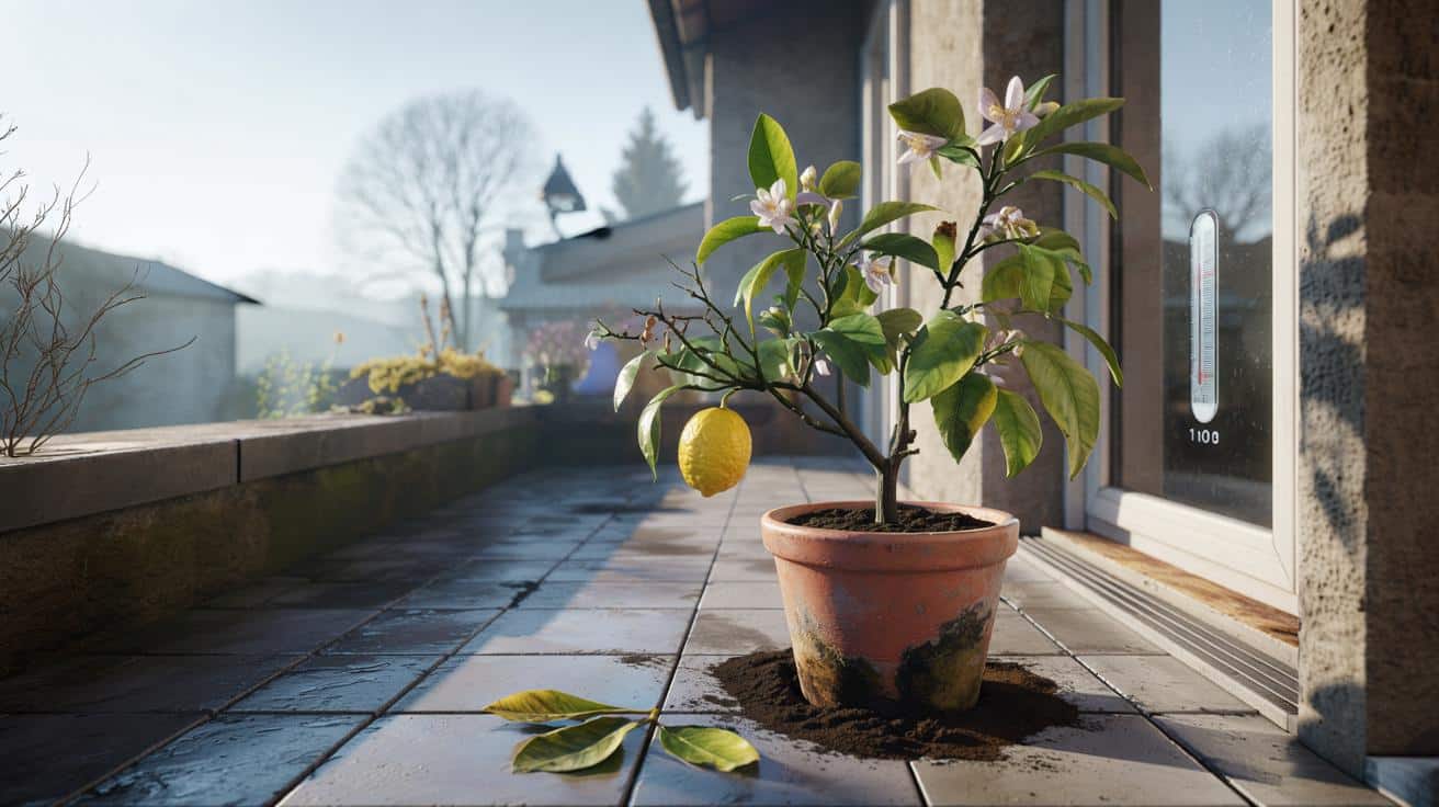 Doniczka z cytryną w marcu: jeden błąd i po całych zbiorach