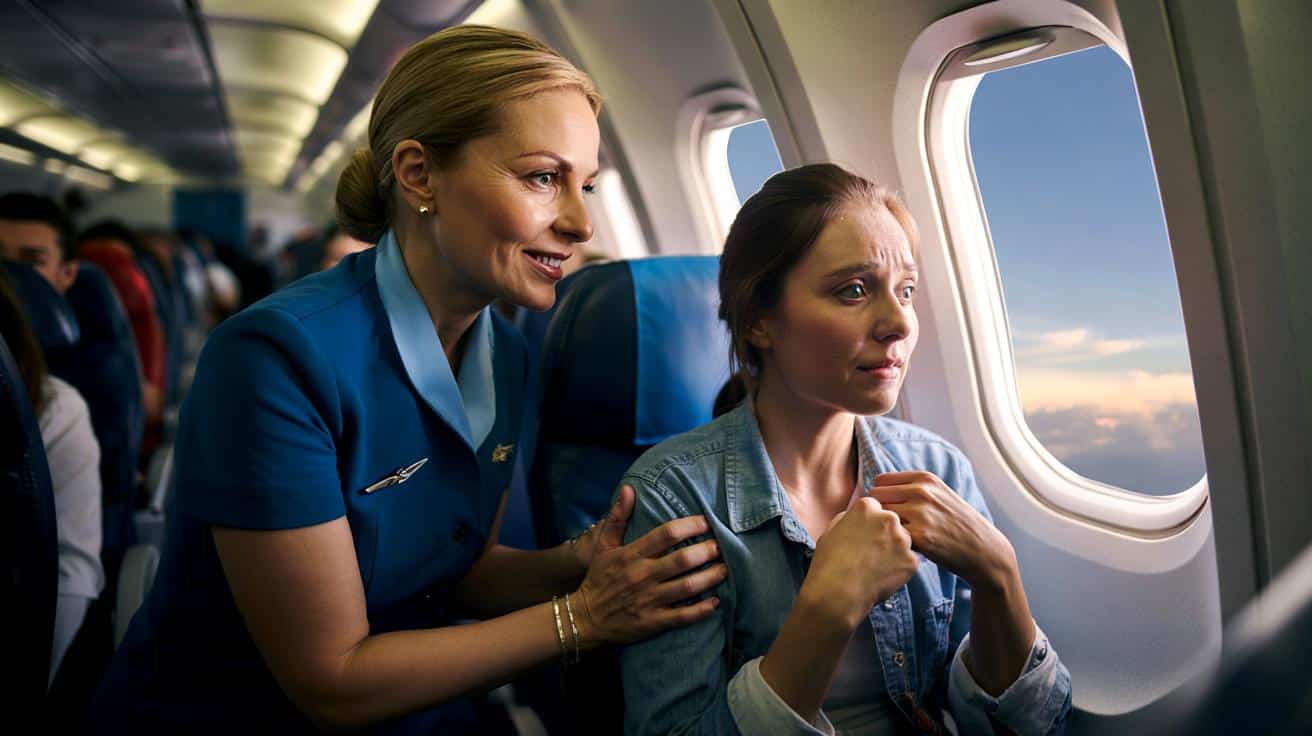 Doświadczona stewardesa zdradza prosty sposób na lęk przed lataniem