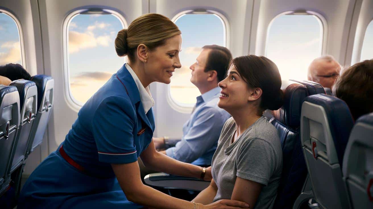 Doświadczona stewardesa zdradza prosty trik na lęk przed lataniem