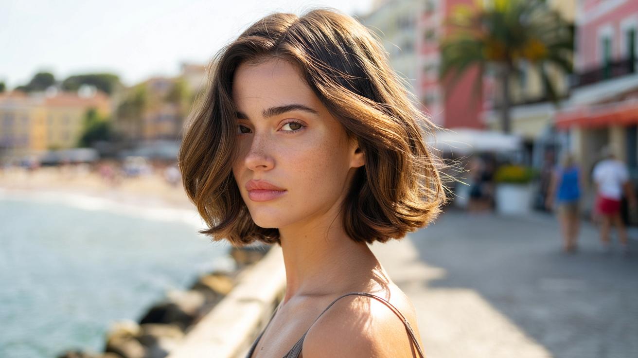 Draped bob: wakacyjna fryzura, która służy każdemu typowi włosów