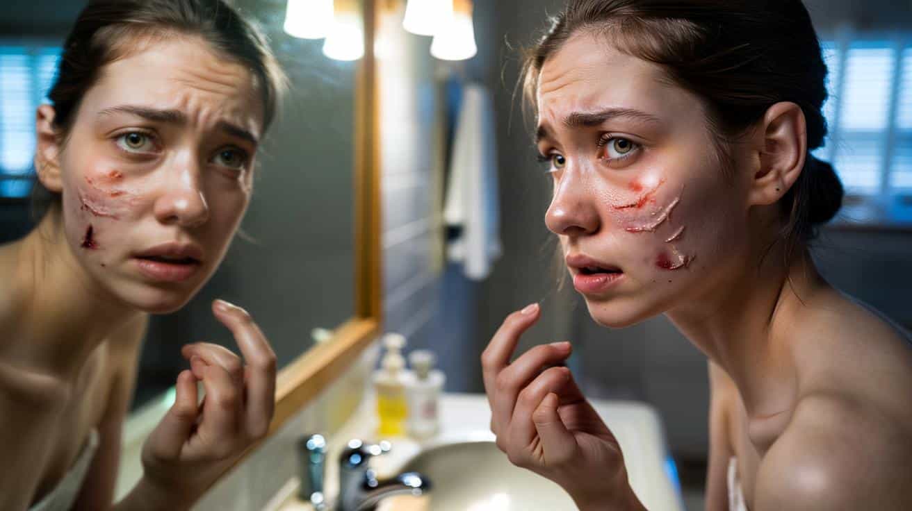 „Drapię się do krwi”: mało znane zaburzenie, które niszczy skórę i psychikę