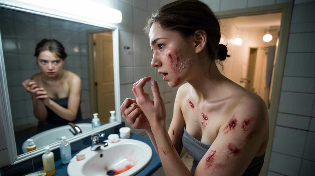 „Drapię się do krwi po kilka godzin dziennie”. Ciche zaburzenie, które dotyka co 50. z nas