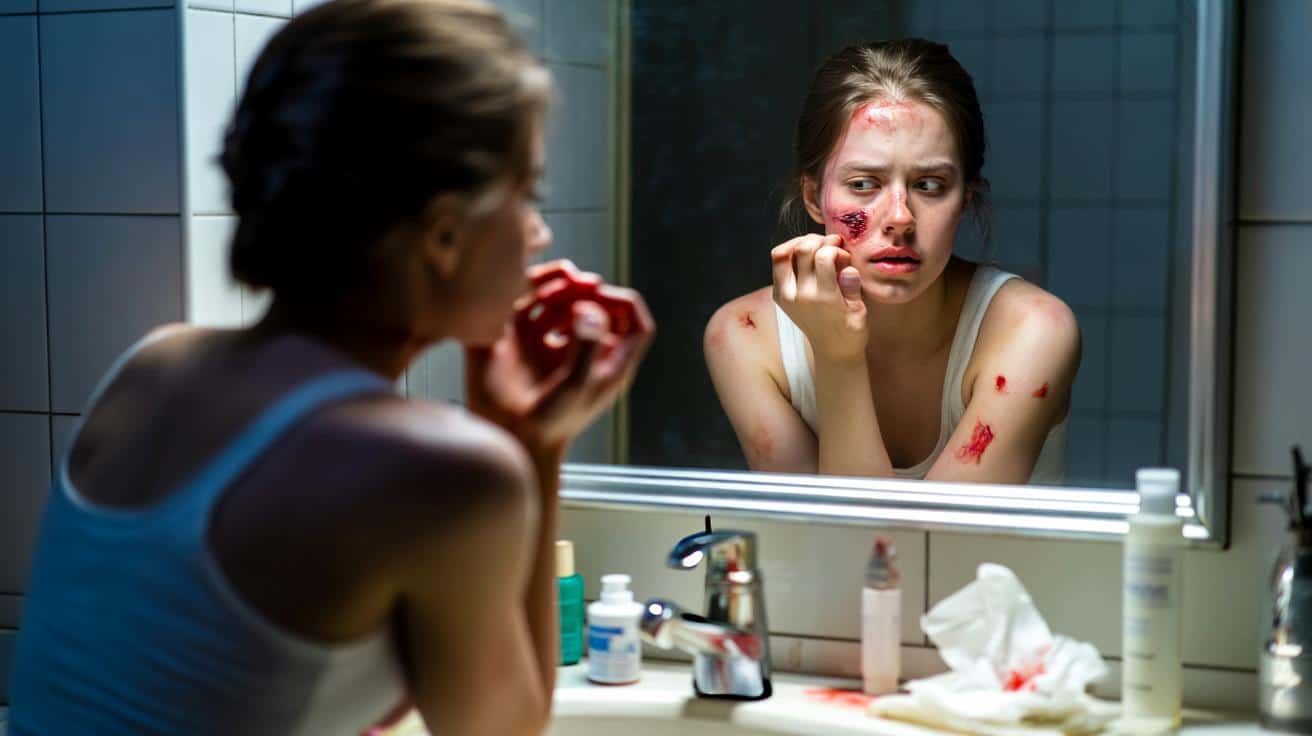 Drapie skórę do krwi przez godziny. Ciche zaburzenie dotyka co 50. osoby