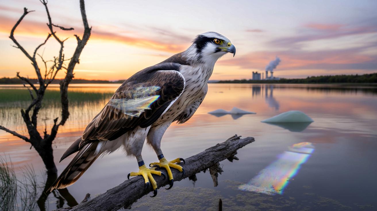 Drapieżne ptaki ujawniają cichą falę „wiecznych chemikaliów” w naturze