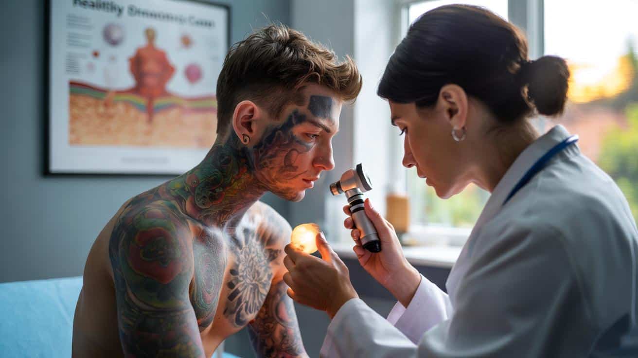 Dużo tatuaży, mniej raka skóry? Naukowcy są w szoku