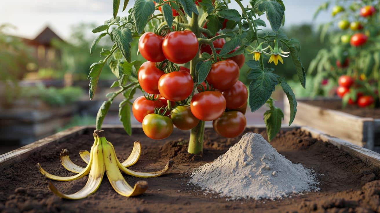 Dwa kuchenne odpady, które w kilka tygodni robią z pomidorów maszynę do plonów