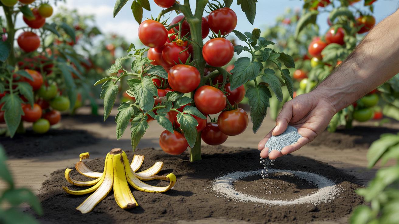 Dwa kuchenne odpady, które w kilka tygodni robią z pomidorów rekordzistów plonu