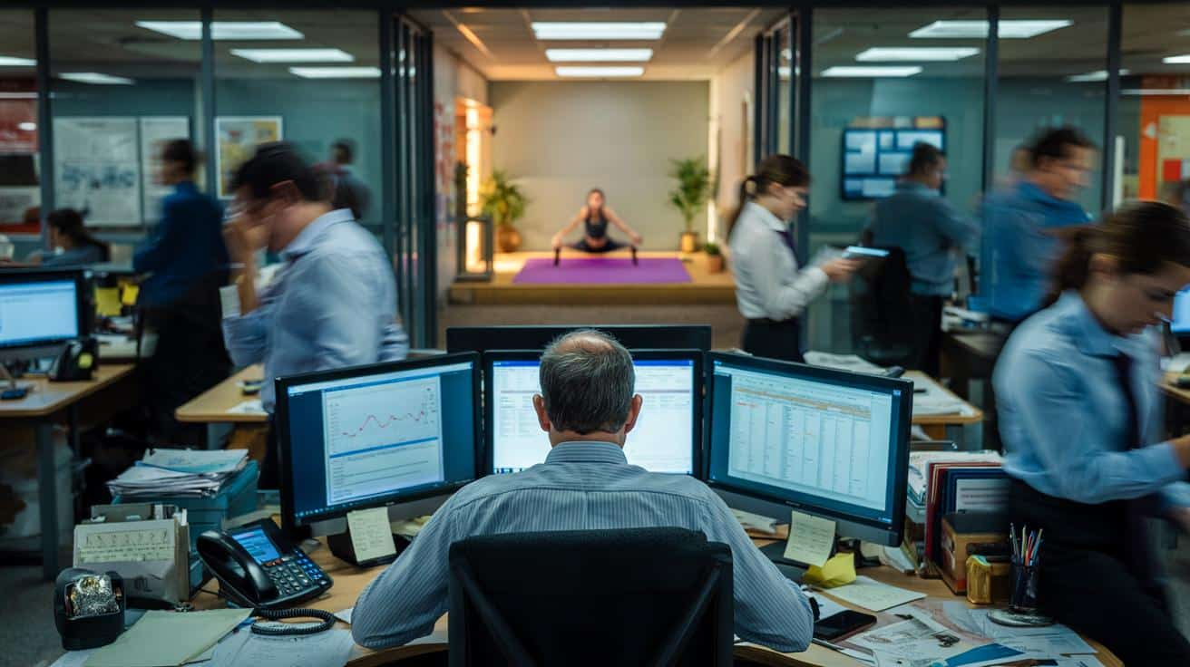 Dwa trzecie pracowników na skraju wyczerpania. Sam yoga tego nie naprawi