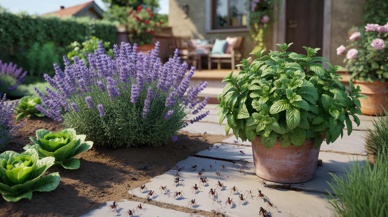 Dwie proste rośliny, które skutecznie przepędzą mrówki z ogrodu