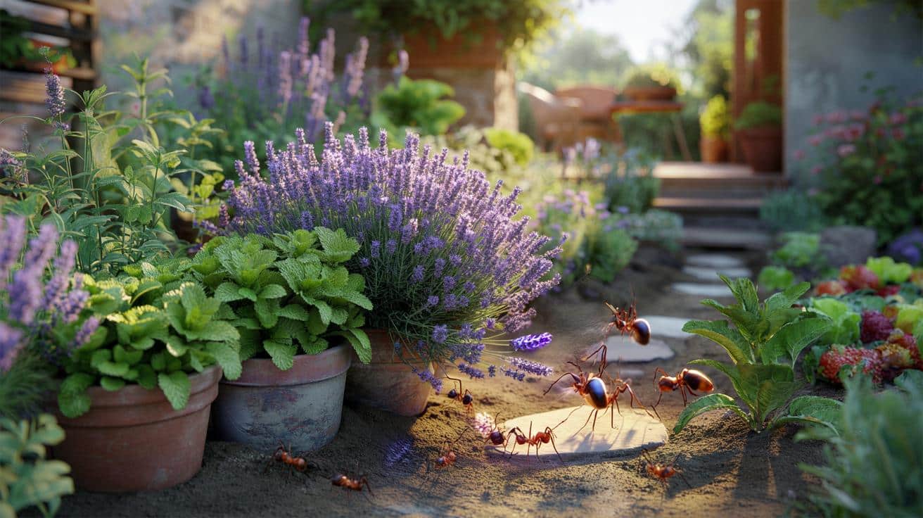 Dwie rośliny, które skutecznie przepędzą mrówki z ogrodu