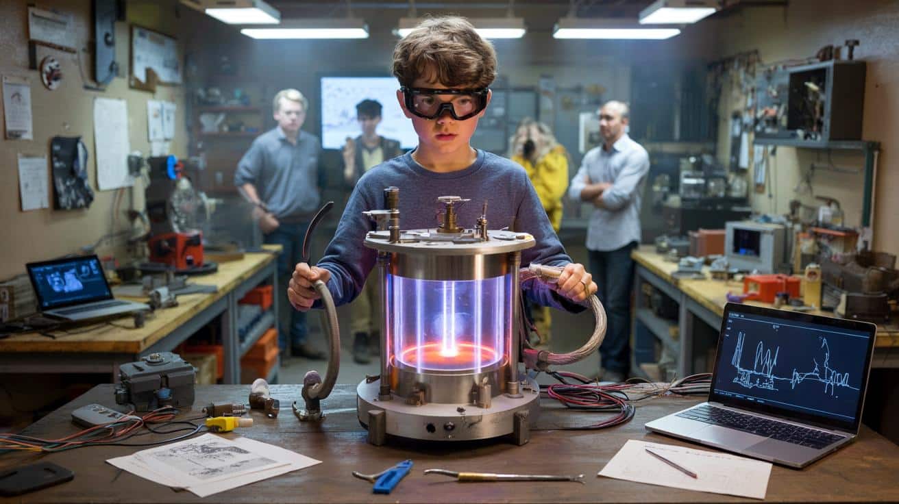 Dwunastolatek z Teksasu zbudował własny reaktor fuzyjny. Może pobić rekord świata