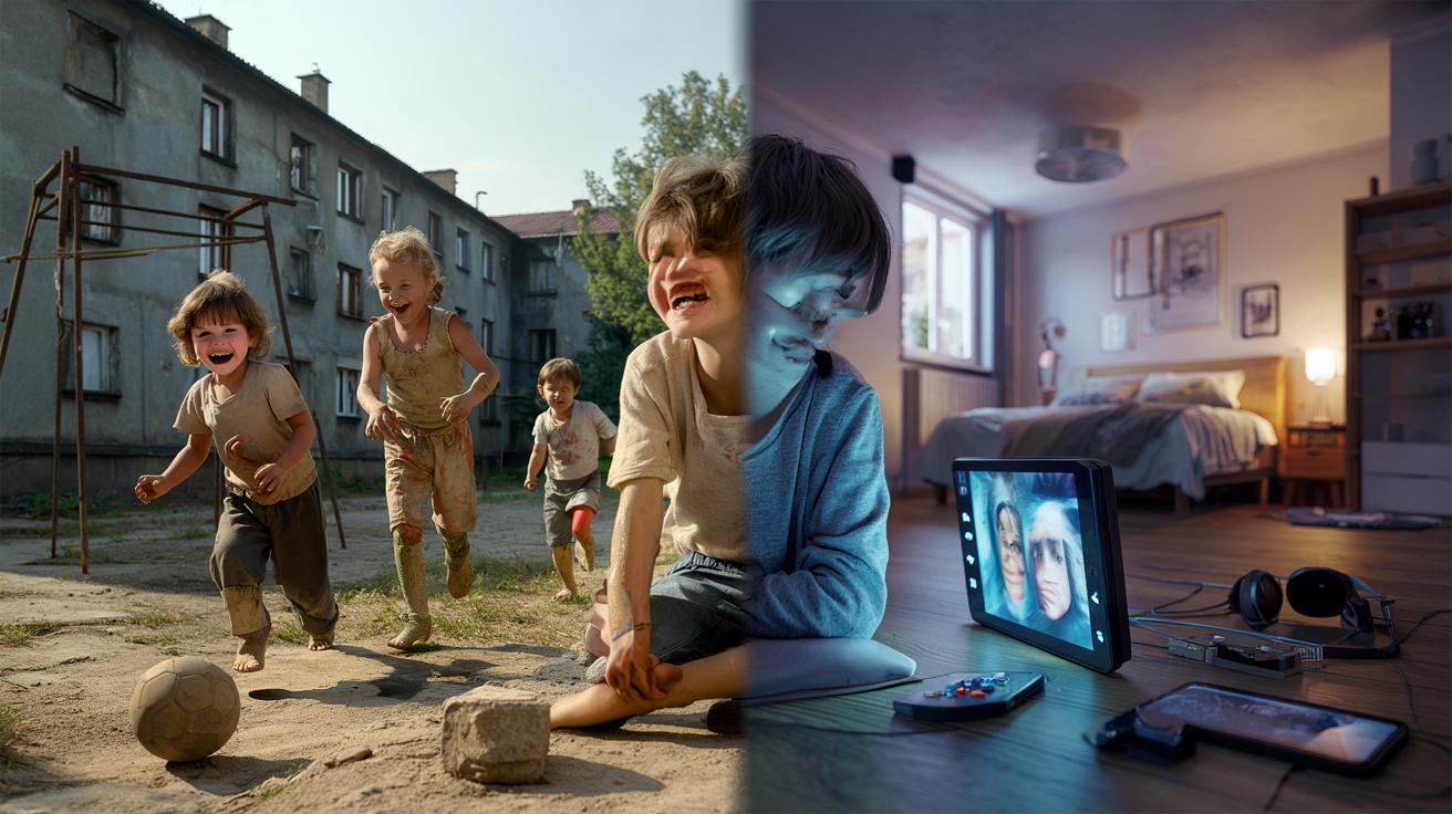 Dzieci z PRL kontra smartfonowe pokolenie: kto radzi sobie lepiej z życiem?