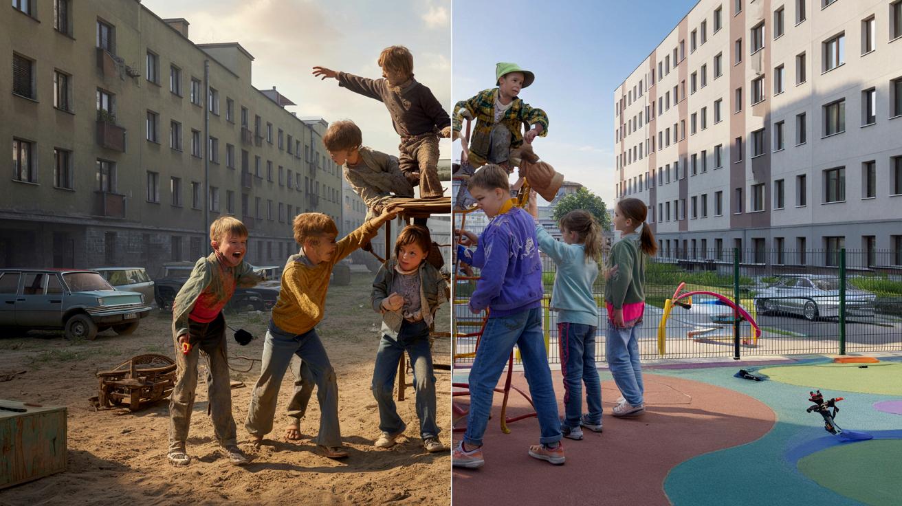 Dzieci z PRL‑u kontra pokolenie smartfonów: kto ma twardszą psychikę?