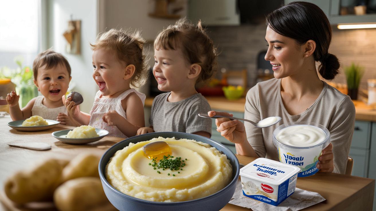 Dzieci zachwycone „najlepszym puree”, a mama po cichu wycięła śmietanę