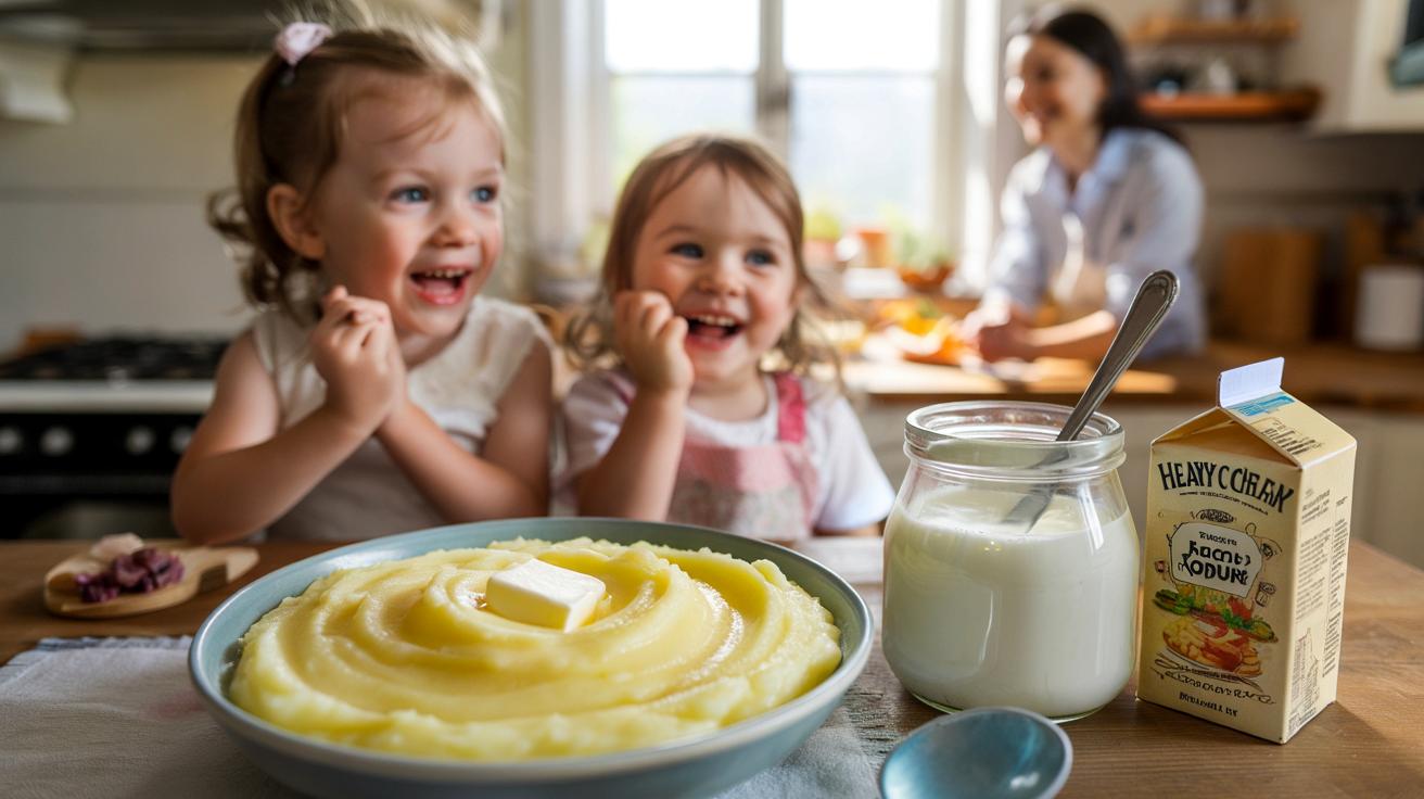 Dzieci zachwycone „najlepszym puree”, a mama po cichu wyrzuciła śmietanę