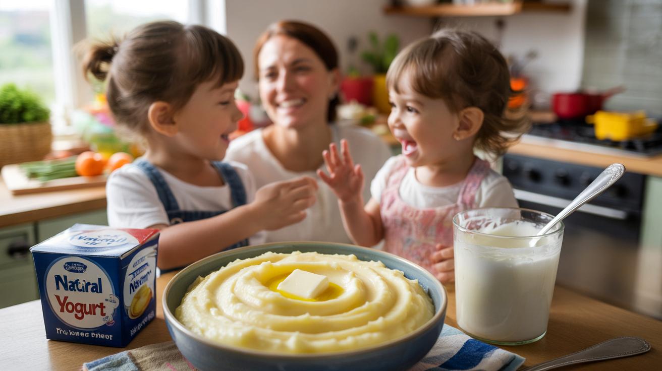Dzieci zachwycone „najlepszym puree”, a mama podmieniła śmietanę na jogurt