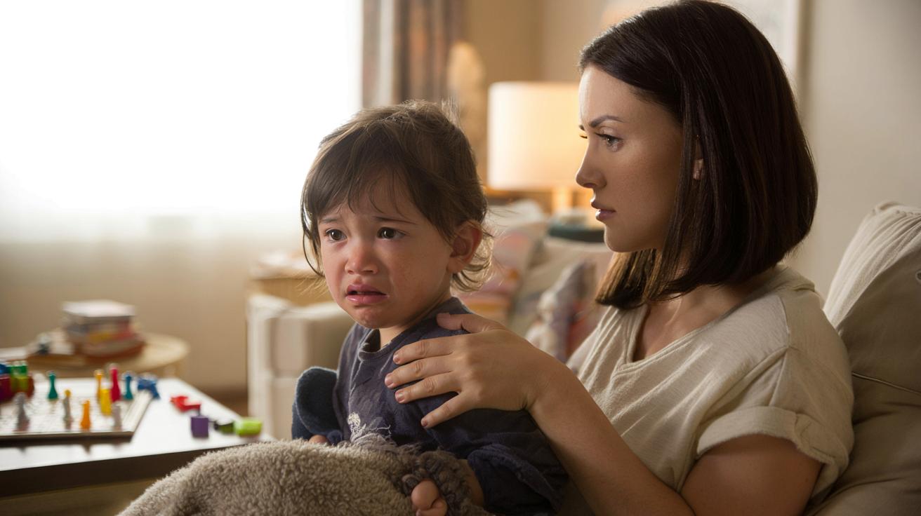 Dziecko, które może płakać bez kary, rośnie na naprawdę silnego dorosłego