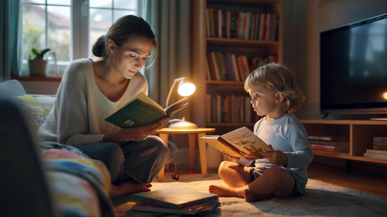 Dziecko, które widzi czytających rodziców, zyskuje coś, czego ekran nigdy nie da