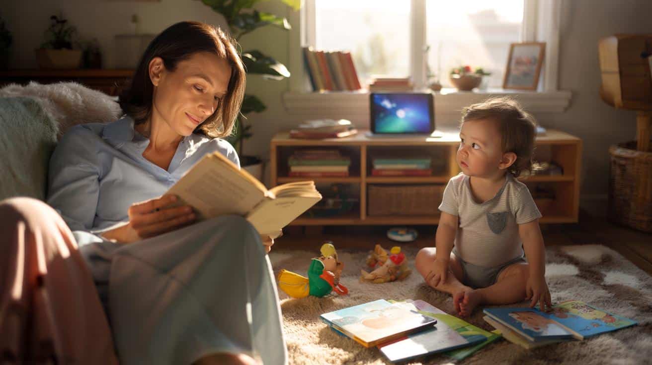 Dziecko, które widzi rodzica z książką, zyskuje coś, czego ekran nigdy nie da