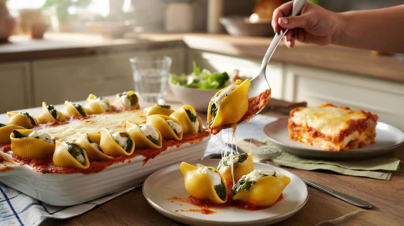 Dziecko porzuciło lasagne dla tych zapiekanych makaronowych muszli
