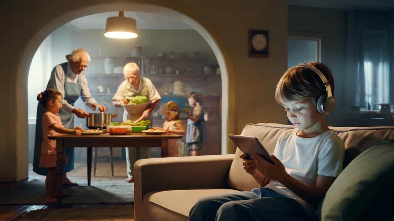 Dziecko skupione na sobie? Czego brak w wychowaniu rodziców, a mieli to nasi dziadkowie