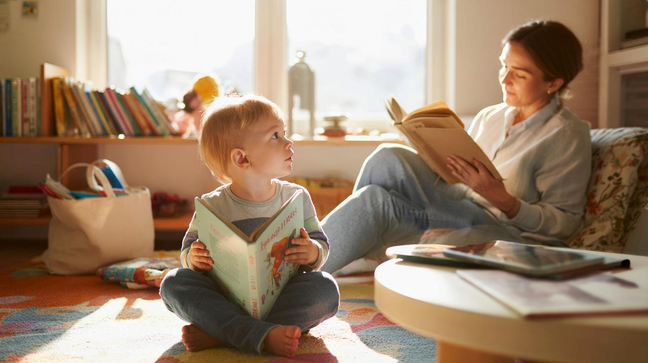Dziecko widzi rodzica z książką. Psychologowie: taki obraz zmienia wszystko