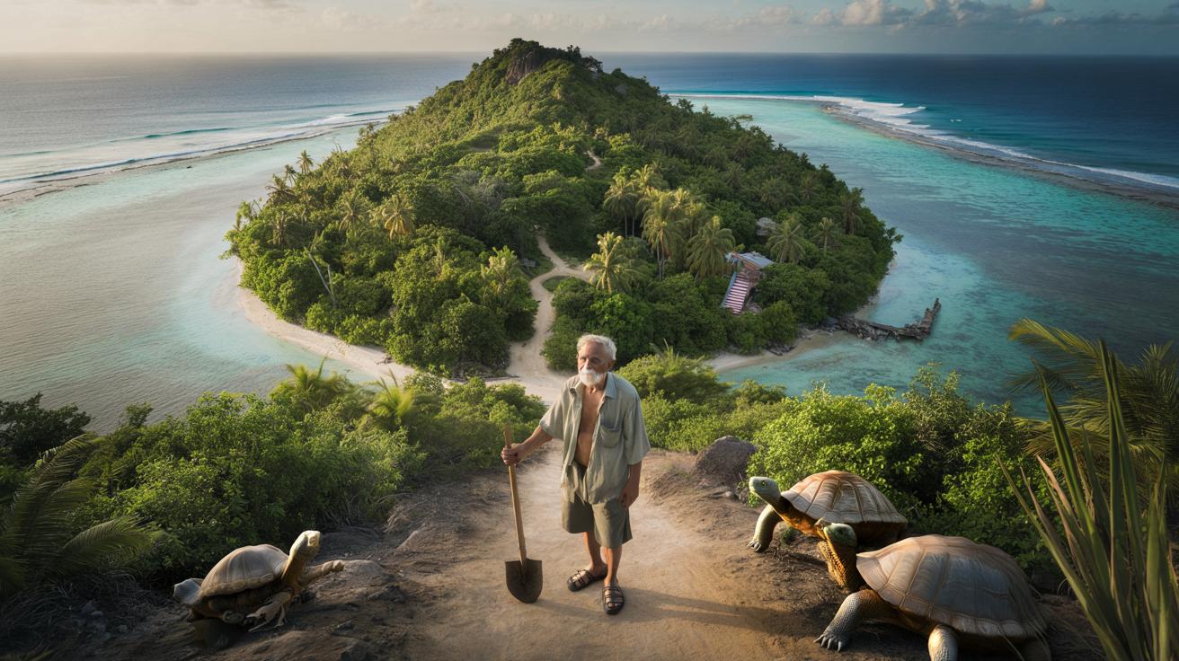 Dziennikarz kupił za grosze bezludną wyspę i zmienił ją w najmniejszy park narodowy