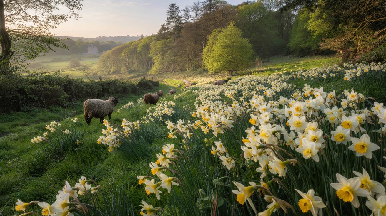 Dziki narcyz znika z krajobrazu. 5 miejsc w Wielkiej Brytanii, gdzie wciąż zachwyca