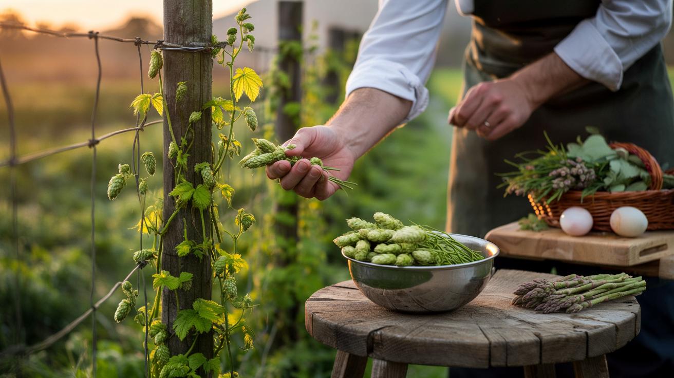 Dzikie pędy z żywopłotu warte fortunę. Wiosną kosztują jak trufle