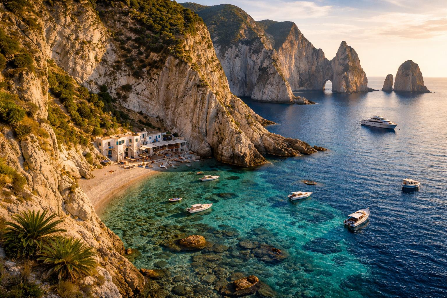 Dziksa włoska wyspa jak z Grecji: Palmarola zachwyca Polaków