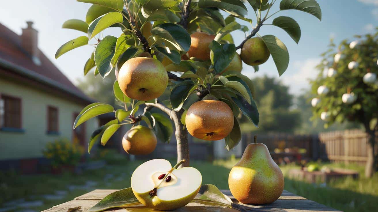 Egzotyczne „gruszko‑jabłko” do polskiego ogrodu: mało pracy, chrupiące owoce