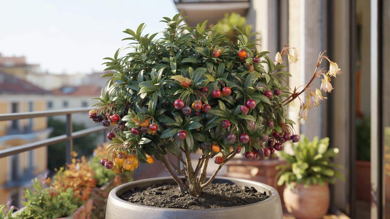 Egzotyczny krzew na balkon: południowoamerykańskie owoce prosto z donicy