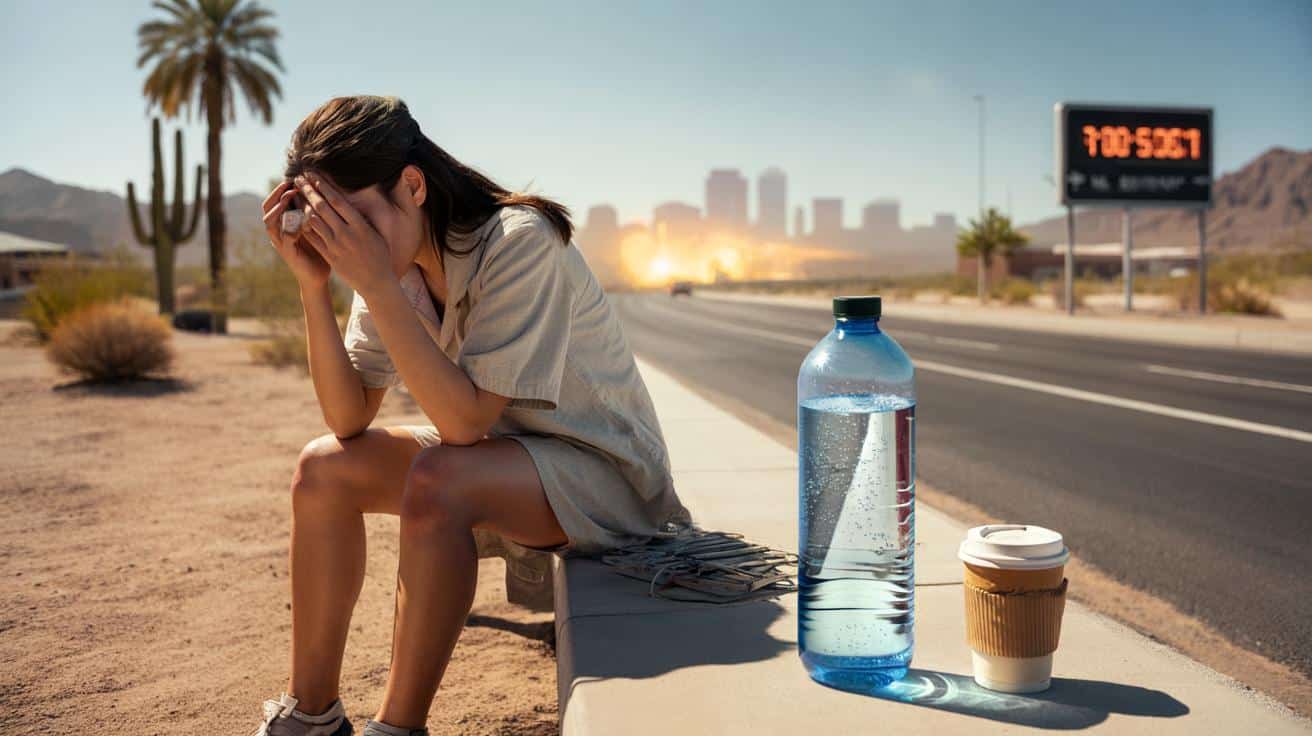 Eksperci biją na alarm: upał na pustyni, a meteorolodzy radzą odstawić kawę