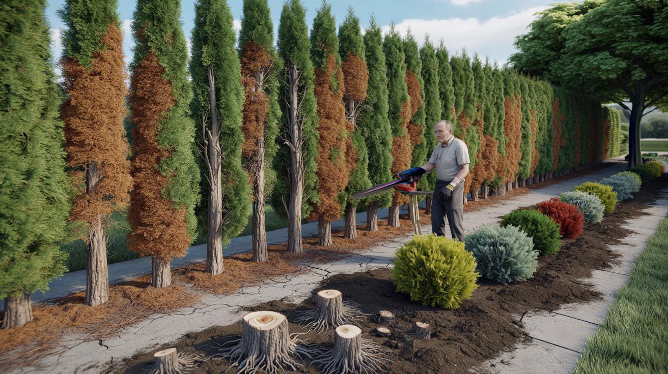 Eksperci biją na alarm: wyrzuć żywotniki z ogrodu, zanim będzie za późno