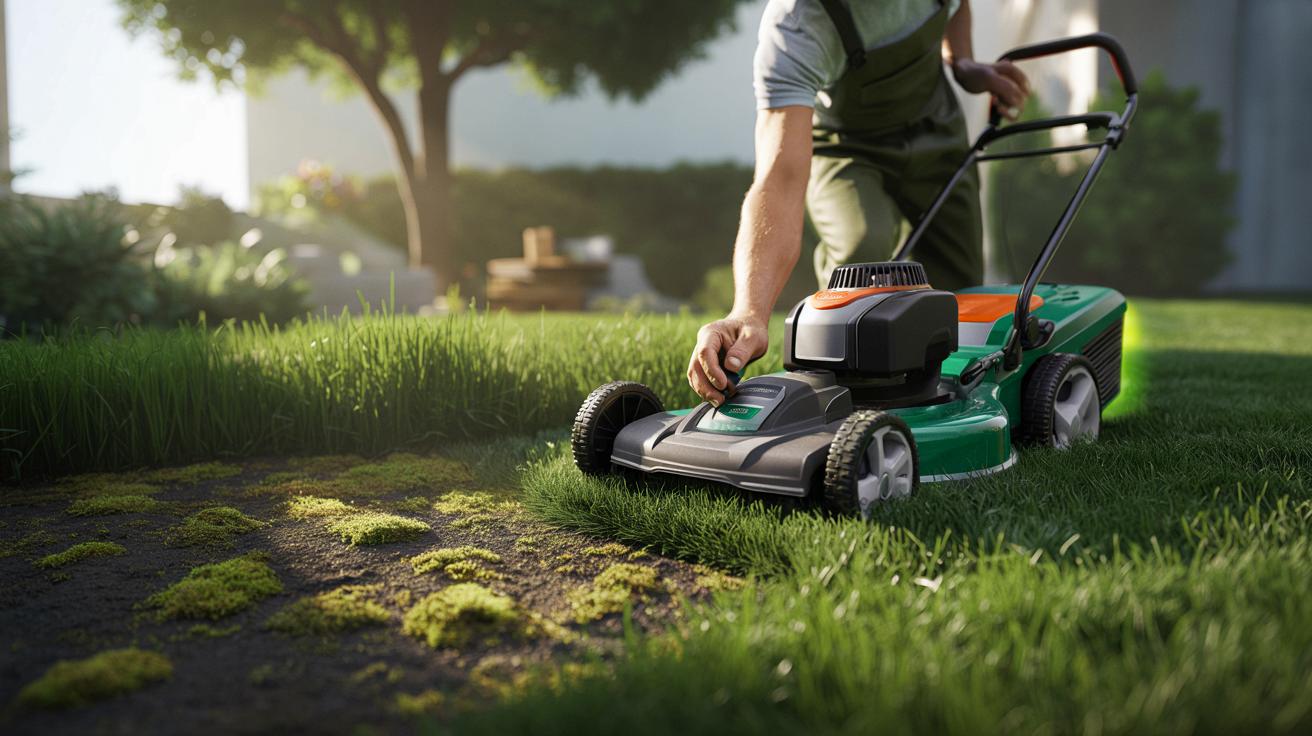 Ekspert od trawników zdradza jedną zmianę w kosiarce, która powstrzyma mech