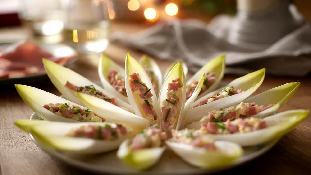 Ekspresowe łódeczki z cykorii i szynki: hit na nagłe wizyty